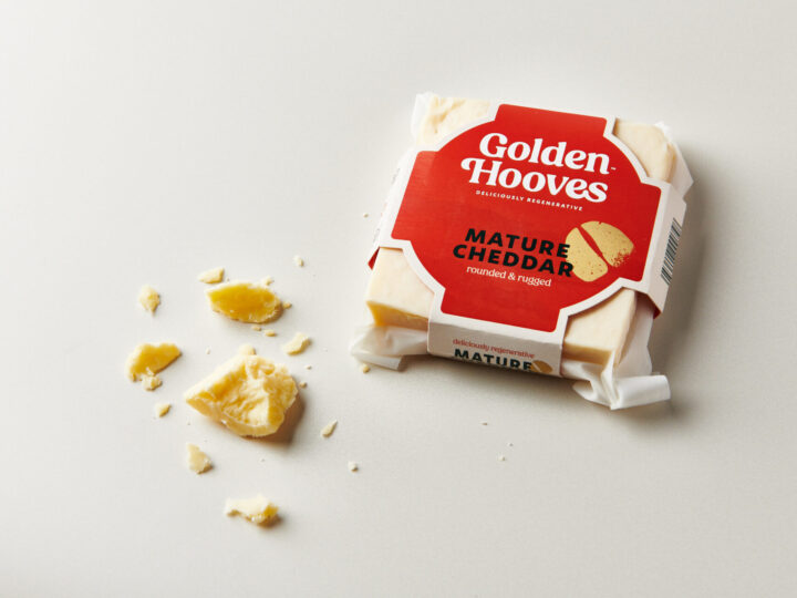 Golden Hooves Cheddar – why every bite makes a difference.